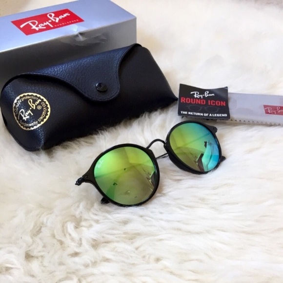 Ray-Ban Other - Ray-Ban Round Icon Mirrored Sunglasses